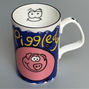Kingsbury Kookie Kreatures Higgledy Piggledy Fine Bone China Pig Mug